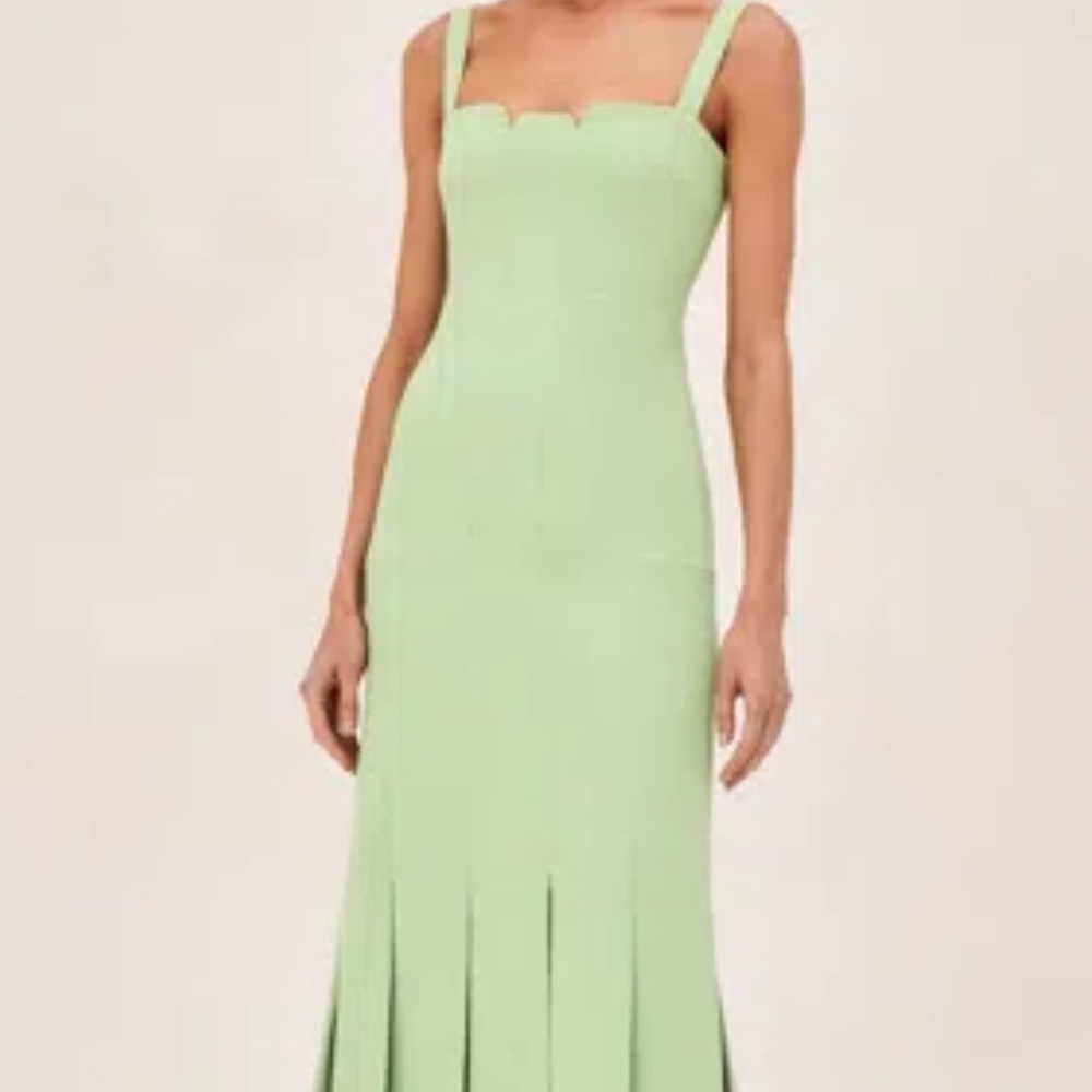 ALEXIS Dalia Green Dress size L